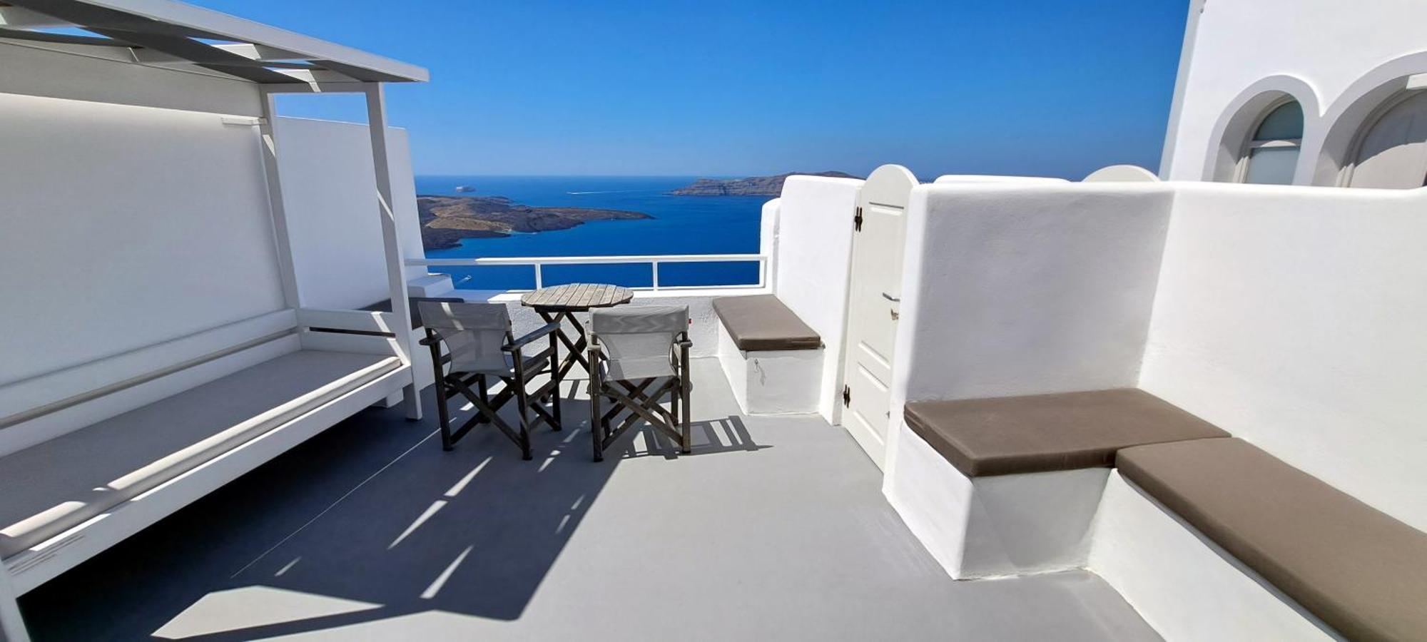 ثيرا Yposkafo Suites - Villa - Santorini المظهر الخارجي الصورة